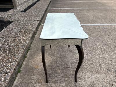 French Art Deco Mirrored Console