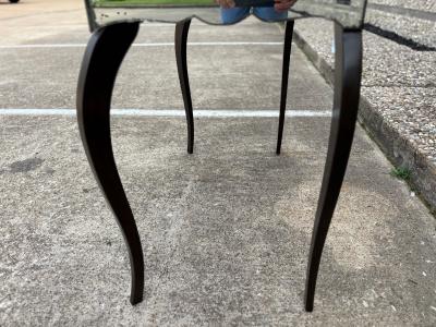 French Art Deco Mirrored Console