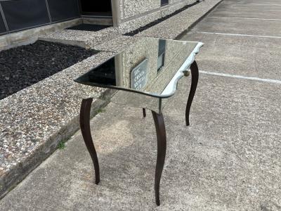 French Art Deco Mirrored Console