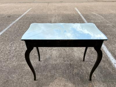French Art Deco Mirrored Console