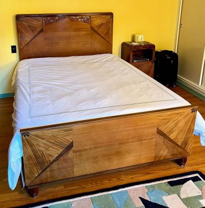 French Art Deco Queen Size Bedroom Suite c 1930s