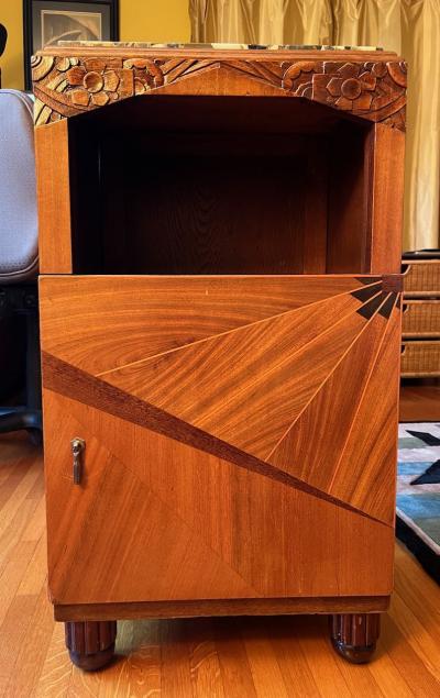 French Art Deco Queen Size Bedroom Suite c 1930s