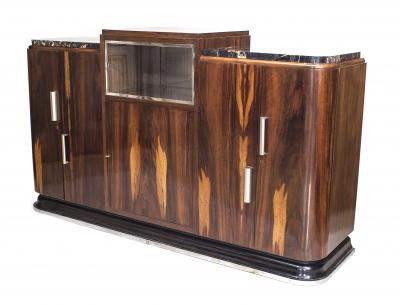 French Art Deco Rosewood Sideboard