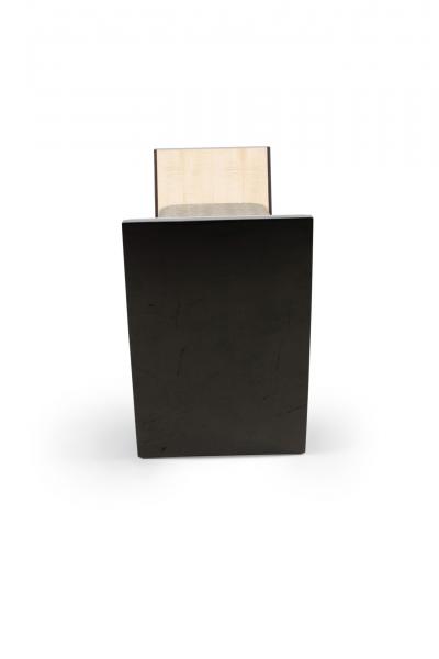 French Art Deco Style Custom Wooden Upholstered Bench