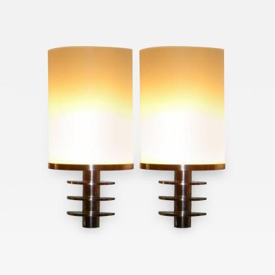French Art Deco Theater Style Industrial Sconces