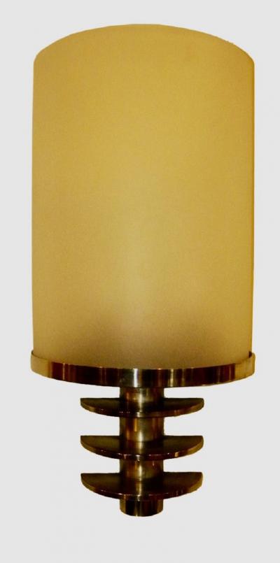 French Art Deco Theater Style Industrial Sconces