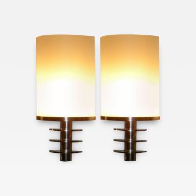 French Art Deco Theater Style Industrial Sconces