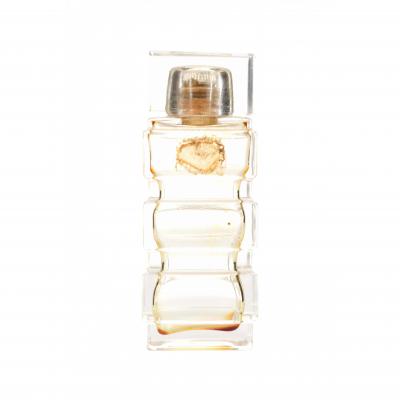 French Art Deco Tiered Glass Perfume Bottle