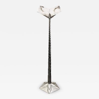 French Art Deco Torch re Floor Lamp