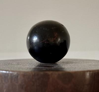 French Art Deco Turned Wood Box