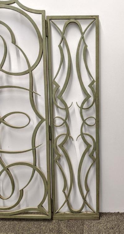 French Art Deco Wrought Iron Doors Screens Gates