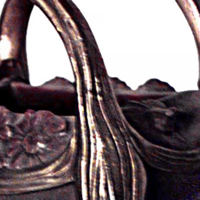 French Art Nouveau Bronze and Gilt Le Normand Vase