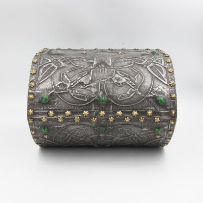French Art Nouveau Gothic Form Box French Circa 1910