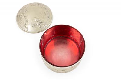 French Art Nouveau Silver Box