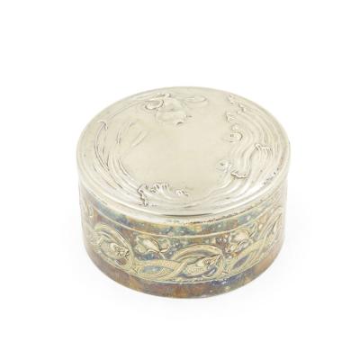 French Art Nouveau Silver Box