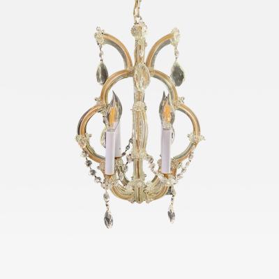 French Art Nouveau Style Diminutive Chandelier or Pendant