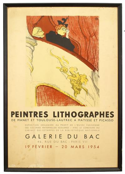 French Art Nouveau Women Portrait Poster