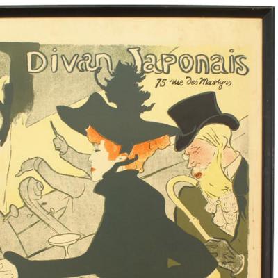 French Art Nouveau Women Portrait Poster