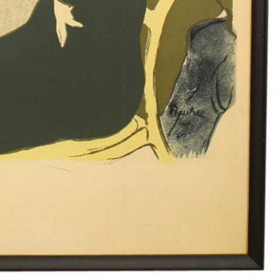 French Art Nouveau Women Portrait Poster