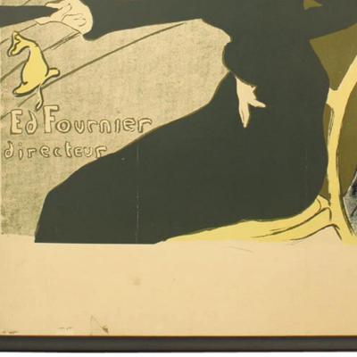 French Art Nouveau Women Portrait Poster