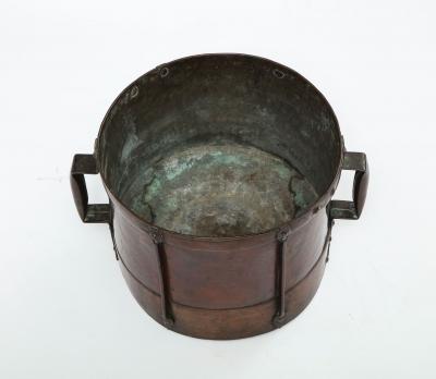 French Arts and Crafts Copper Measure