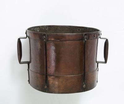 French Arts and Crafts Copper Measure