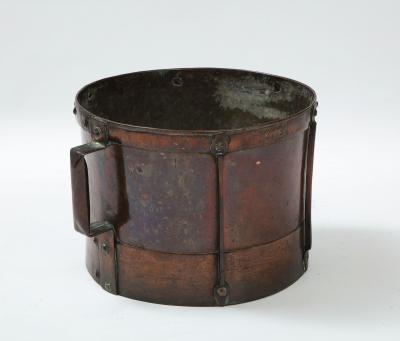 French Arts and Crafts Copper Measure