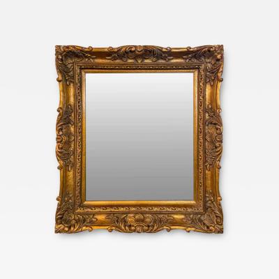 French Baroque Style Giltwood Wall Mirror