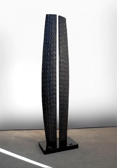 French Bespoke Bronze Crocodile Lamp