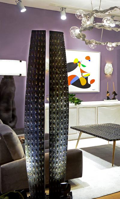 French Bespoke Bronze Crocodile Lamp