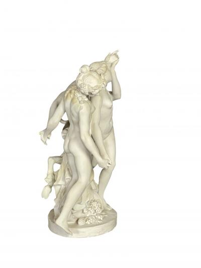 French Bisque Porcelain Centerpiece