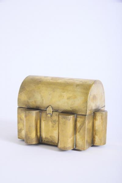 French Brass Box
