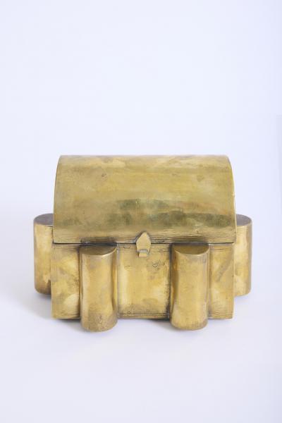French Brass Box