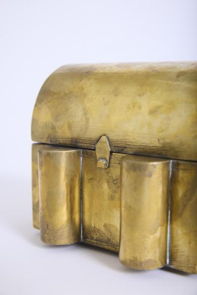 French Brass Box