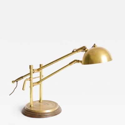 French Brass Table Lamp