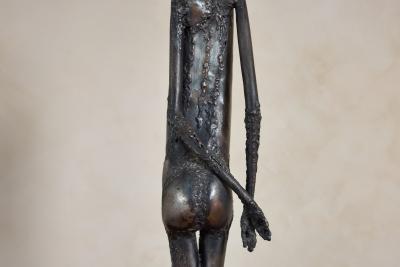 French Bronze Female Sculpture
