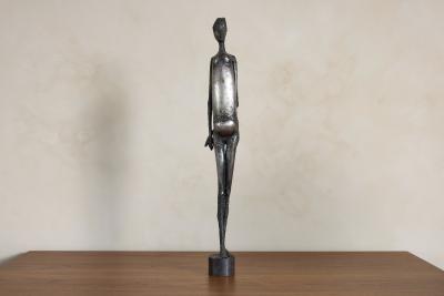 French Bronze Female Sculpture
