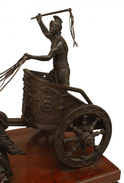 French Bronze Roman Soldier