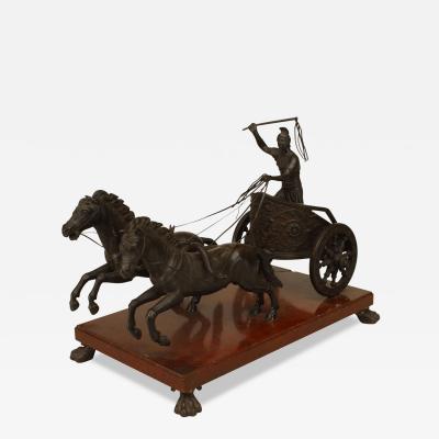 French Bronze Roman Soldier