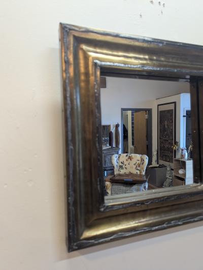 French Brutalist Mid Century Mirror