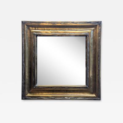 French Brutalist Mid Century Mirror