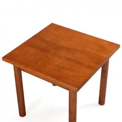 French Brutalist Style Oak Table C 1960