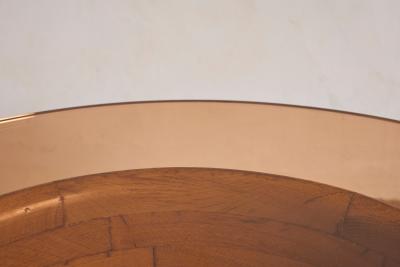 French Butcher Block Coffee Table 1970s