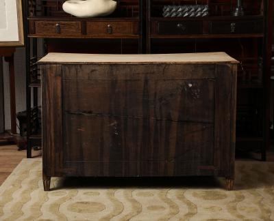 French Carved Oak Commode