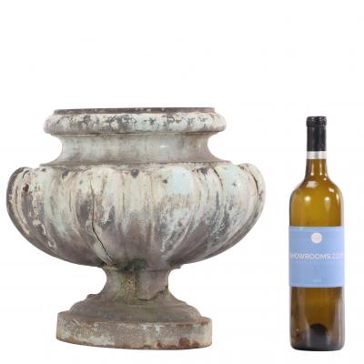 French Cast Iron Tabletop Urn C 1890