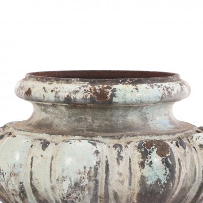 French Cast Iron Tabletop Urn C 1890