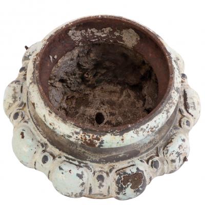 French Cast Iron Tabletop Urn C 1890