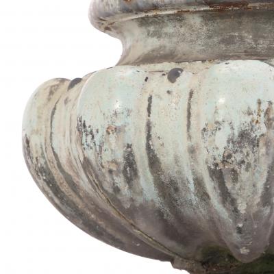 French Cast Iron Tabletop Urn C 1890
