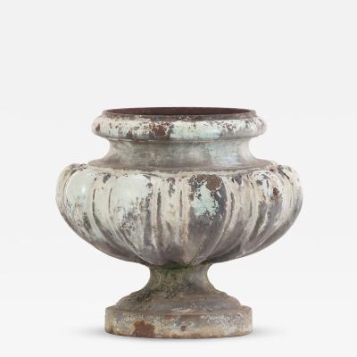 French Cast Iron Tabletop Urn C 1890