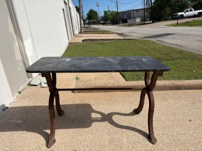 French Cast Iron Work Table